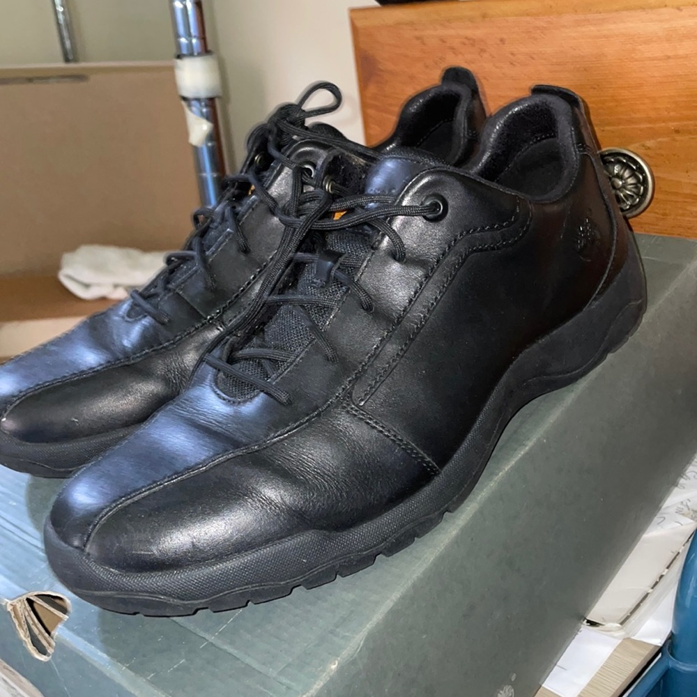 Timberlands Earthkeepers Black Lace-Up Shoes
